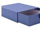 Blue Foldable Paper Box Storage Drawer Gift Box Art Paper Matt Lamination