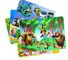 48 Pieces Kids Printable Paper Toys Printable Cardboard Toy Game Paper Puzzle Car