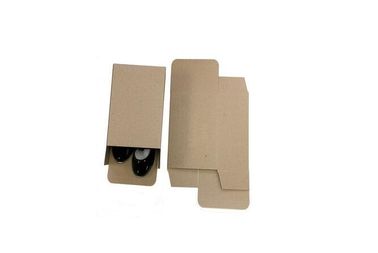 Rectangle Corrugated Cardboard Box 100gsm 110gsm Kraft Paper Materials