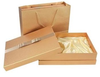 Recyclable Boutique Box  Rigid Cardboard Gift Boxes For Pendant Jewelry