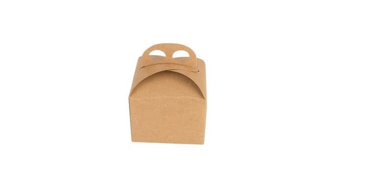 Recyclable Kraft Paper Box Glossy Lamination , Custom Cardboard Gift Boxes